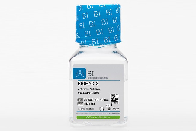 BIOMYC-3 Antibiotic Solution 100X Conc.  支原体处理试剂3