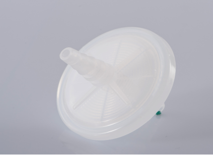 迈博瑞 超轻款灭菌疏水PTFE 50mm 0.22um气体过滤滤器 进、出口都为软管倒钩