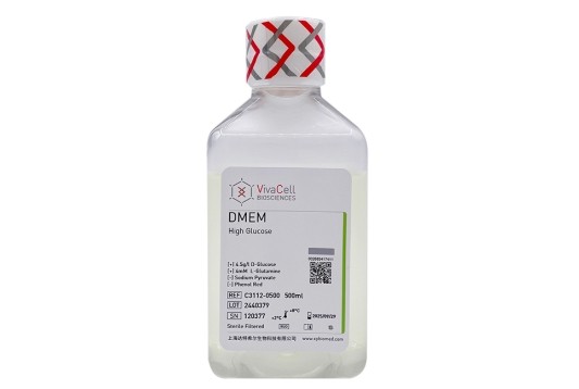 DMEM高糖（含谷氨酰胺，不含丙酮酸钠，不含酚红）