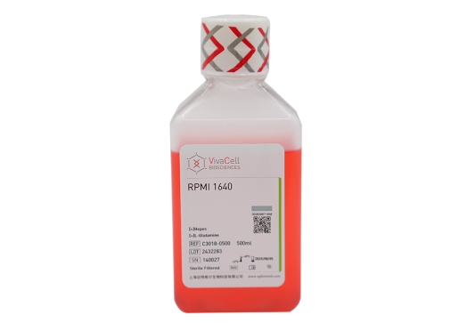 "RPMI Medium 1640, with 25mM Hepes, with L-Glutamine RPMI1640(含Hepes,含谷氨酰胺)" "RPMI Medium 1640, with 25mM Hepes, with L-Glutamine RPMI1640(含Hepes,含谷氨酰胺)"