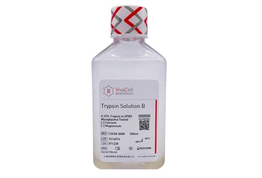 胰蛋白酶（不含钙和镁，不含酚红，不含EDTA）